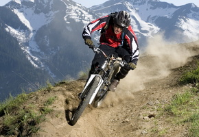 велосипед, горы, mtb, Downhill
