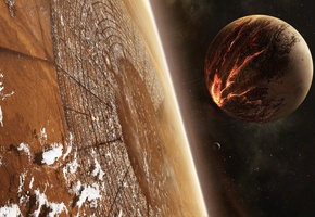 звезды, Планеты, катастрофа, спутник