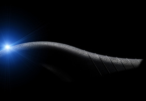 чёрный фон, Вспышка, свет, вещь, макро, полумрак