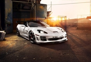 суперкар, zr1, корвет, шевроле, c6, corvette, tikt tripple-x, Chevrolet