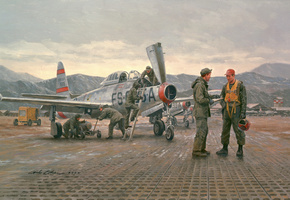 люди, ремонт, летчики, Mission from, taegu by gil cohen, сомолет