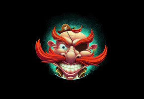 зубы, бармалей, повязка, Пират, шляпа, усы, оскал