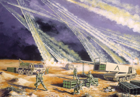 "steel rain" the army national guard in desert storm by frank m. thomas