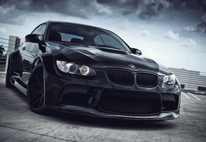 бмв, чёрный, e93, Bmw, дневной свет, wheels, black, m3