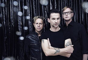музыка, мужчины, черный, Depeche mode, депеш мод