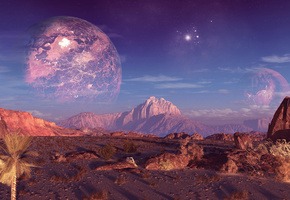 горы, скалы, планета, небо, Terraspace