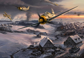 wulf, фокер, fw-190, Focke