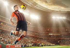 мяч, ярослав ракитский, донбасс арена, игрок, Фк шахтёр