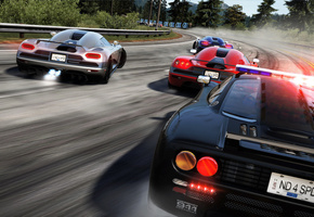 трасса, Need for speed, тачки, гонка, hot pursuit, дорога, поворот