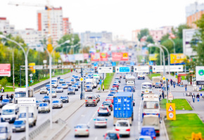 природа, Город, tilt-shift, люди, дорога, улица, машины