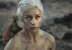 эмилия кларк, Игра престолов, девушка, блондинка