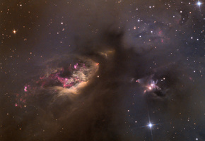 Звезды, light, nebula, туманность, созвездие