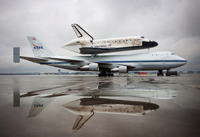 дискавери, Space shuttle discovery, самолёт, nasa, наса, шатл