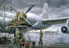 april 1967, ремонт, rhein-main air base, Сомолет, germany, creek party by gil cohen