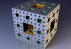 мандельброт, Куб, фрактал