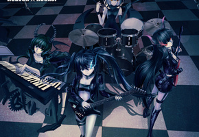 black rock shooter, Аниме, стрелок с черной скалы, мато курои