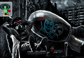 арт, alexiuss, Романтика апокалипсиса, romantically apocalyptic