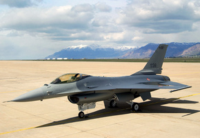 Авиация, lockheed, обои, f16, истребитель