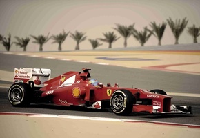 Алонсо, alonso, бахрейн, ferrari, феррари
