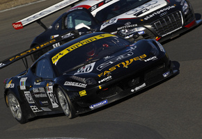 трек, гонка, audi r8, ferrari 458, автомобили, Автоспорт