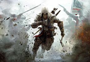 Assassin, Creed III, Wallpaper, Ubisoft