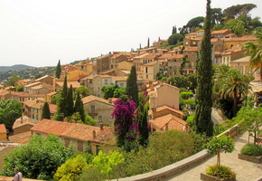 красивый вид, Франция, прованс, лазурный берег