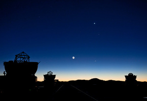 Луна, телескопы, марс, юпитер