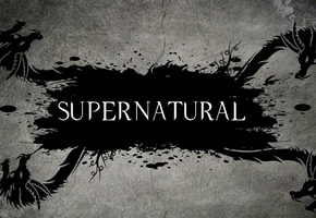 телесериал, dragon, надпись, сверхъестественное, Supernatural