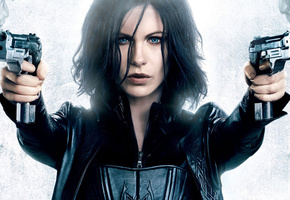 другой мир, пистолеты, кейт, Underworld awakening