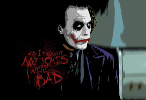 тёмный рыцарь, joker, Джокер, хит леджер