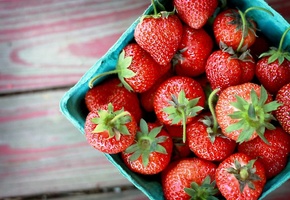 вкусно, клубника, ягоды, Еда