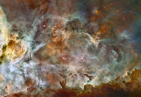 Космос, пятна, вспышки, небо, звезды