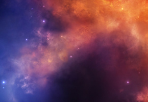 Universe, звезды, nebula, туманность