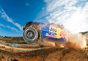 wallpapers, Дакар, volkswagen, гонка, обои