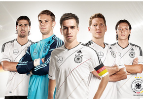 bastian schweinsteiger, philipp lahm, sami khedira, manuel neuer, Germany national team