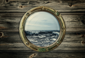 волны, море, Иллюминатор