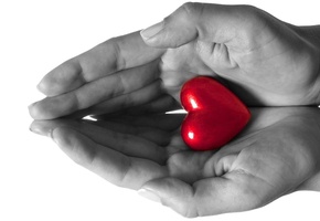 чувство, сердце, Любовь, руки