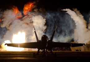 хорнет, hornet, F-18c, истребитель