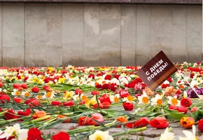 день победы, память, цветы, 9 мая, вечная, праздник