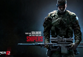 Sniper ghost warrior 2, снайперская винтовка, снайпер, солдат