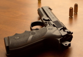 макро, оружие, Пистолет