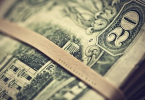 цифра, купюры, dollars, макро, доллары, надпись, Деньги