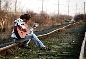 левушка, дорога, Музыка, гитара