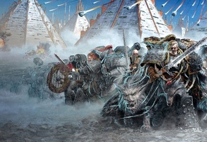 Warhammer, космодесант, space marines, орден, space wolves, 40k