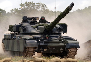 Танк, фон, оружие