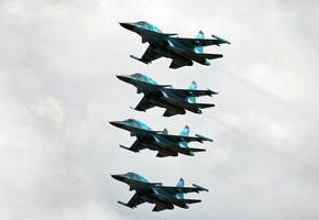 сухой, фронтовой бомбардировщик, fullback, ввс россии, Су-34