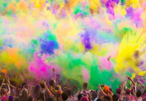 Festival of colors, us, salem, utah