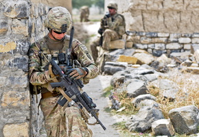 война, оружие, Солдат