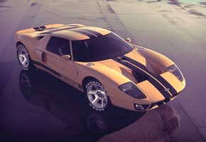 Ford, асфальт, gt