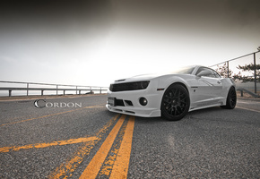 Chevrolet, белый, камаро, wheels, camaro, дорога, шевроле, white, ss